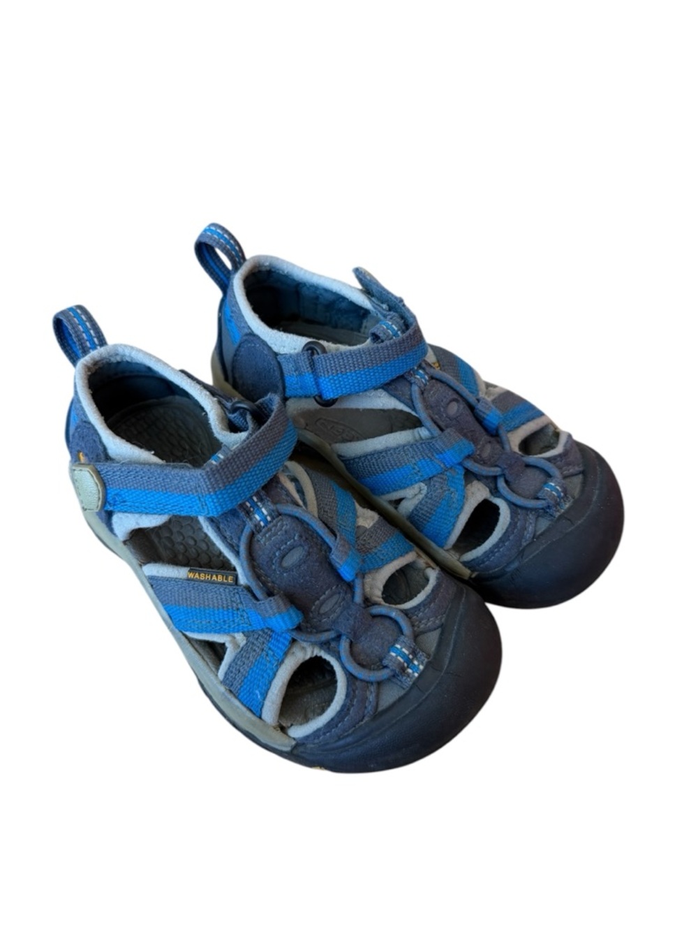 Keen Venice H2 Water Hiking Sandals Blue Gray Toddlers Size 10 Boys Girls